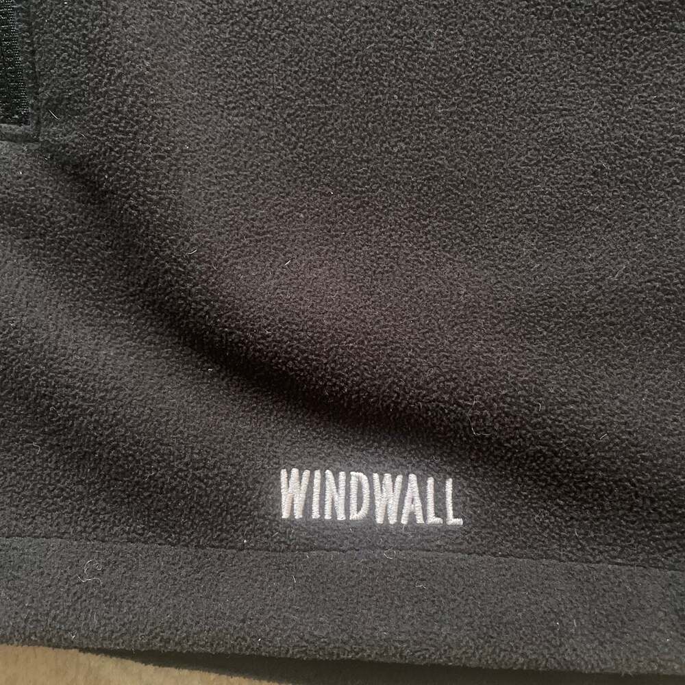 The North Face Black Windwall Fleece Zip-Up Vest, Men XL - Soft Outdoor Layer - Picture 6 of 8
